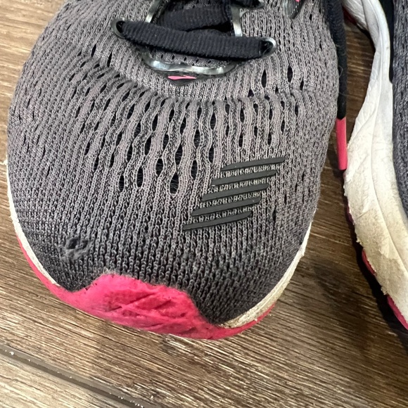 Brooks Adrenaline 19 Women's Running Shoes Size 7.5 Gray/Pink - Picture 5 of 13